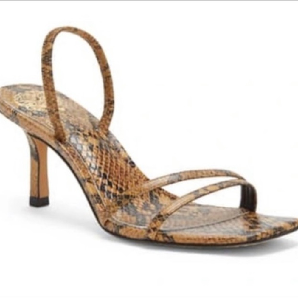 Vince Camuto Snake Skin Sandal